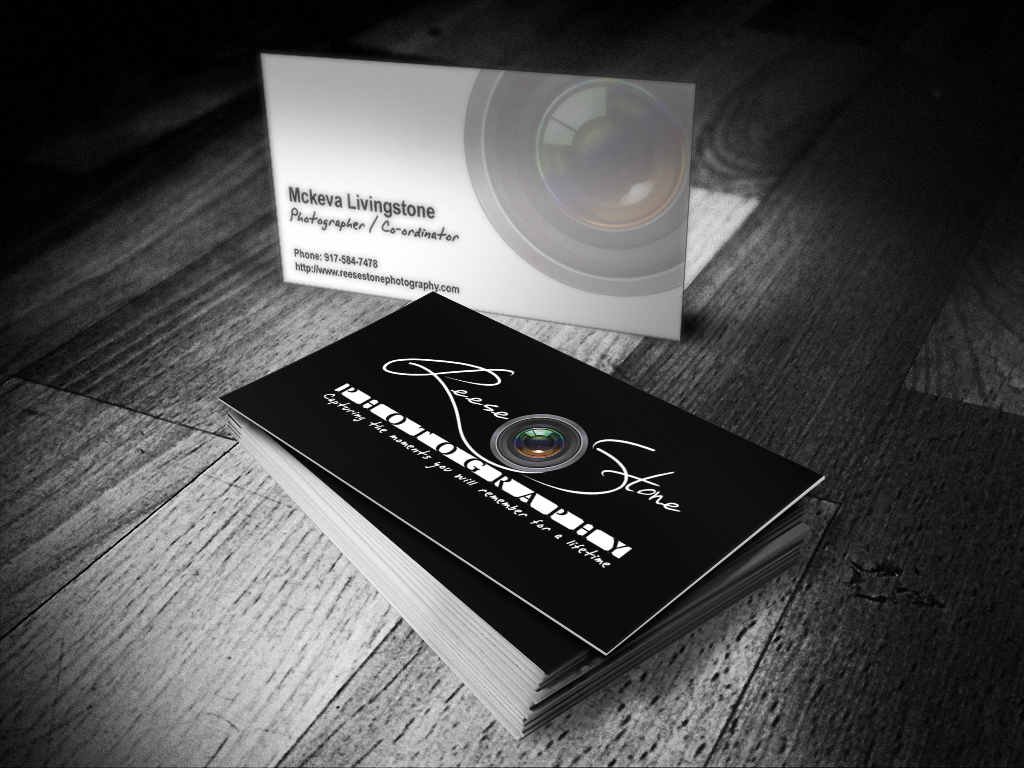 Reesestone Photography Business Card design by Merog, merogdesign.com